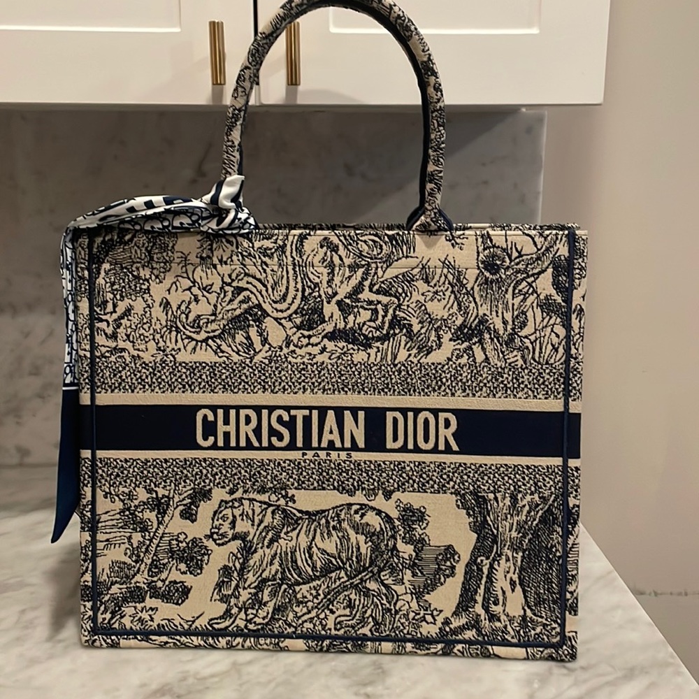 Christian Dior Book Tote